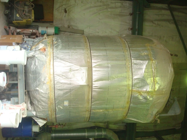 18500L M/S Gls Vertical Enclosed Tank