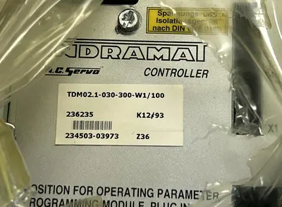 USED INDRAMAT TDM02.1-030-300-W1/100