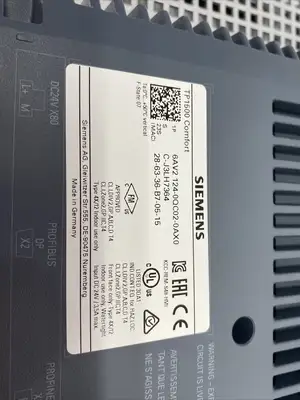USED SIEMENS SIMATIC HMI TP1500 COMFORT PANEL, TOUCH OP. 15" TFT