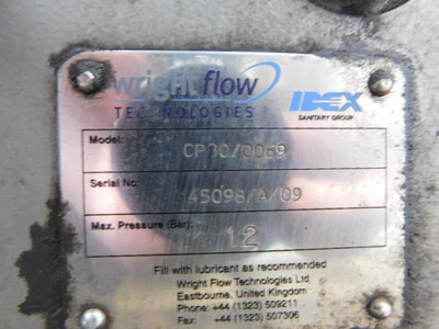 Used WRIGHT CP30/0069 Pumps Ohio US | Equipment Recovery Corp. #1329637