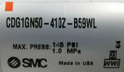 NEW SMC CDG1GN50-410Z-B59WL CYLINDER CDG1GN50410ZB59WL