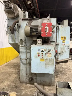 72” TABLE PANGBORN MODEL 6-LK ROTOBLAST SHOT BLAST MACHINE: YOBRO #24357