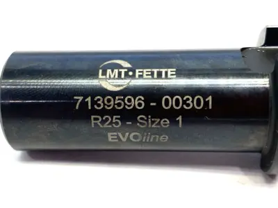 USED LMT FETTE EVOLINE CHANGE SHANK R25-SIZE 1