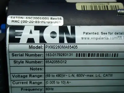 USED EATON PXM2260MA65405