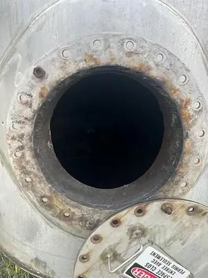 Used 1700 Gallon Tank, 304L Stainless Steel, API Standard 650