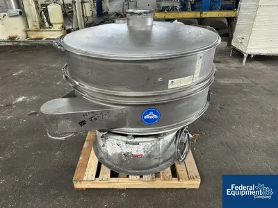 USED SWECO 48" Sweco screen, S/S, Model XE48588, Single Deck