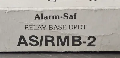 Alarm-Saf AS/RMB-2 Relay Base DPDT loc4A11
