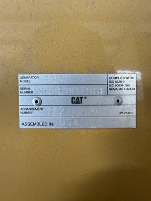 Used CAT SR5 Generator Parts Texas US | Oil The Woodlands Group #1500724