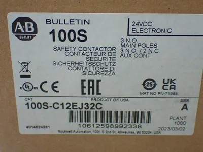NEW ALLENBRADLEY 100SC12EJ32C
