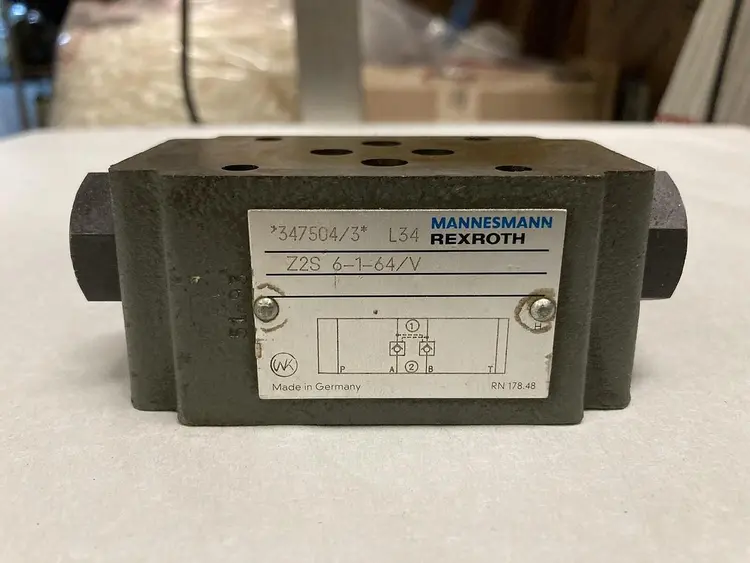 Used REXROTH Z2S-6-1-64/V Pump & Valve Parts Ohio US | Surplus Asset Holdings #1243348