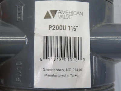 New | in-Stock AMERICAN VALVE _UNKNOWN_ Valves/Fittings | OCO Industrial #1732037