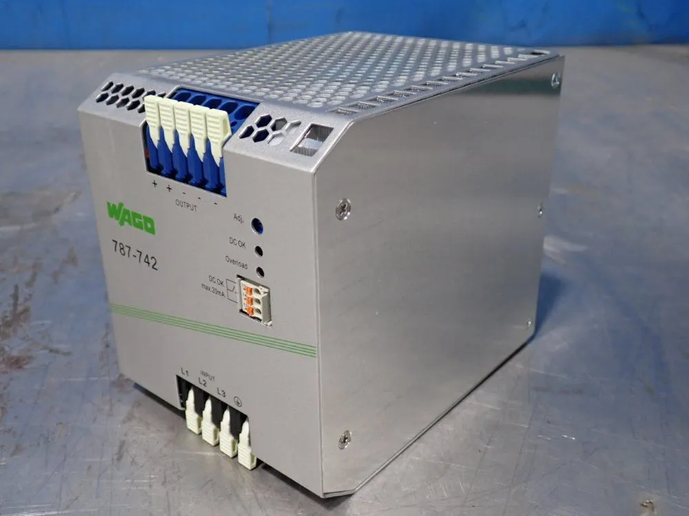 Used WAGO 787742 DIN Rail Power Supplies Ohio US | HGR 24 #797223
