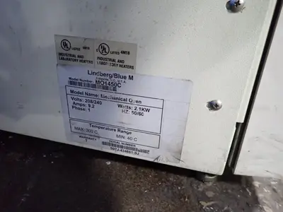 USED LINDENBURG/BLUE MECHANICAL OVEN