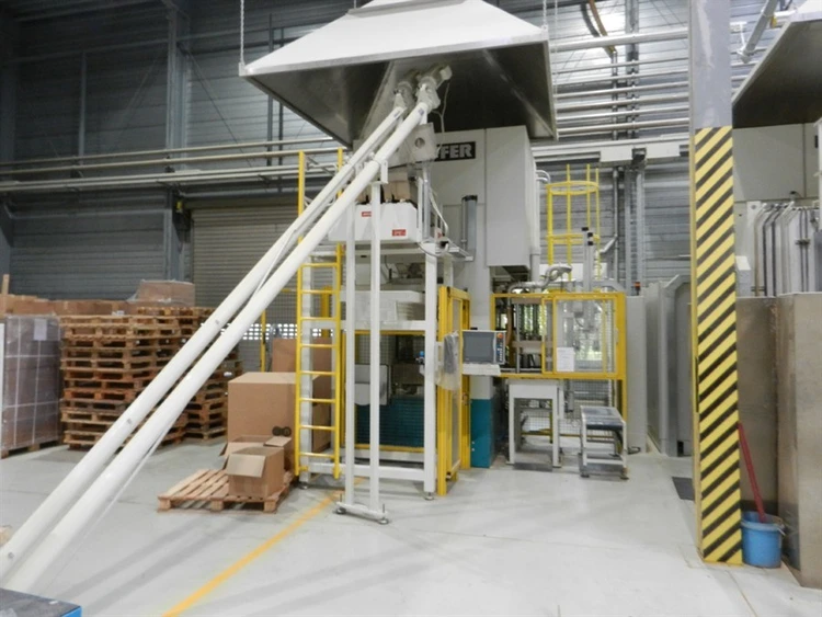 Used LAUFER MSA RKO 500 TON PRESS FOR COMPOSITE MAT. Fluid Forming Presses BE | Apt International N.V #362395