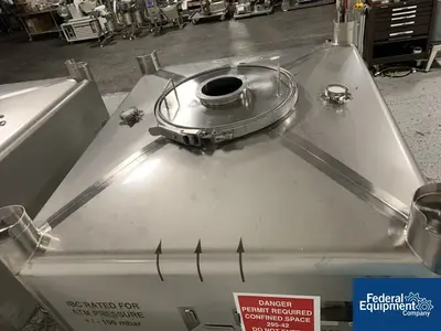 USED GEA 1,350 Liter GEA Buck Systems Tote, model 13373-A02