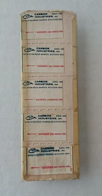 NEW Carbide Industries Does Not Apply