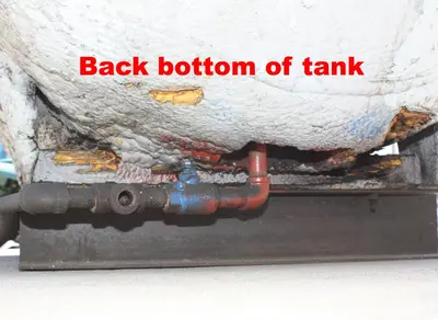 SPC7739  Tank 600 gallon horizontal tank, CS