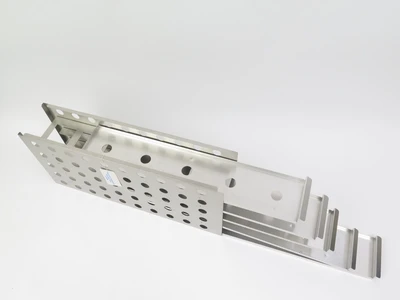 5 Shelf Stainless Steel Freezer Drawer Rack 27.5x5.5x12 Upright Lab Storage