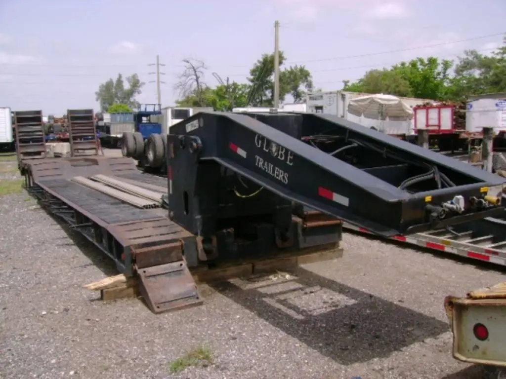 Used 2005 GLOBE 55 TON LOWBOY Lowboy Trailers Florida US | USA Transequipment #1542460