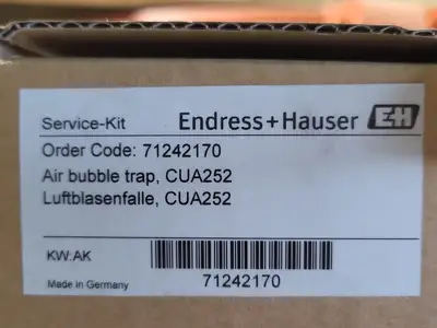 NEW 2018 ENDRESS+HAUSER CUA252