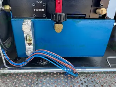 USED INTERFACE DEVICES H030/30 INTENSIFIER PUMP W/ 20"X 9" X 24" ENCLOSURE