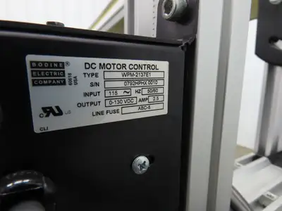 Dorner 2200 Series Belt Conveyor 18"x 72"L Variable Speed Drive 115V 88FPM