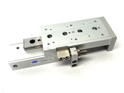 Used Fabco-Air Double-Acting Pneumatic Linear Guided Slide Actuator Pneumatic Cylinders Michigan US | Maverick Industrial Sales #1402160