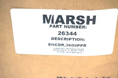 NEW MARSH VIDEO JET 26344 ENCODER KIT WITH SHAFT
