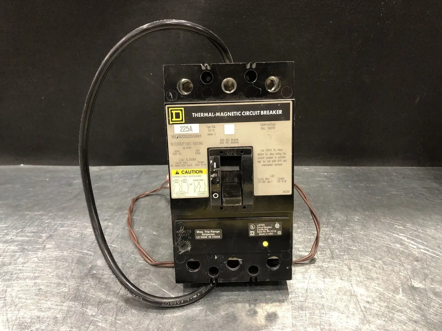 USED SQUARE D KHL3622522DC1684