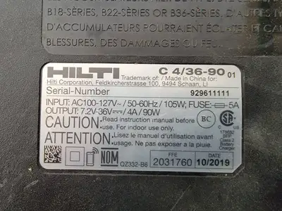 USED HILTI 2015761 & 2136393