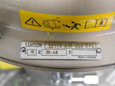 USED SAMSON 3271-01-350-FC