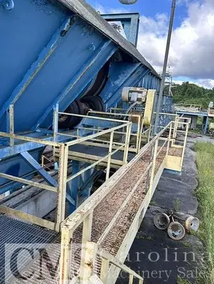 USED FULGHUM 10X90 DRUM DEBARKER