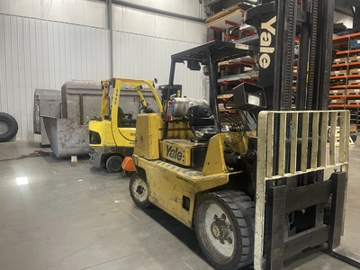 Yale Model GLC155CANGBV126 15,000 Lbs Capacity Forklift