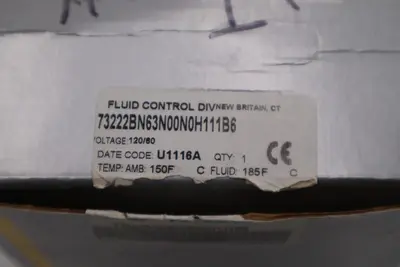 NIB PARKER 73222BN63N00N0H111B6 SOLENOID VALVE STOCK 2896A