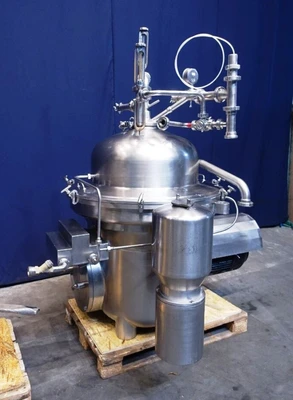Westfalia SAMM 12006 warm milk separator, 316SS.