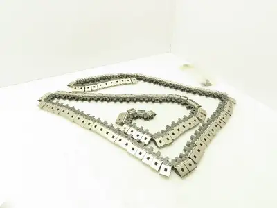 TRP #40 Bindery Attachment Roller Chain 0.500" Pitch 10' Length with Master Link
