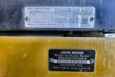 Used 2017 DEERE 470G LC Excavators Pennsylvania US | Proxy Equipment #1383016