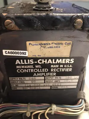 Used ALLIS CHALMERS _UNKNOWN_ Miscellaneous Equipment (Electrical & Power) Ohio US | Surplus Asset Holdings #1243056
