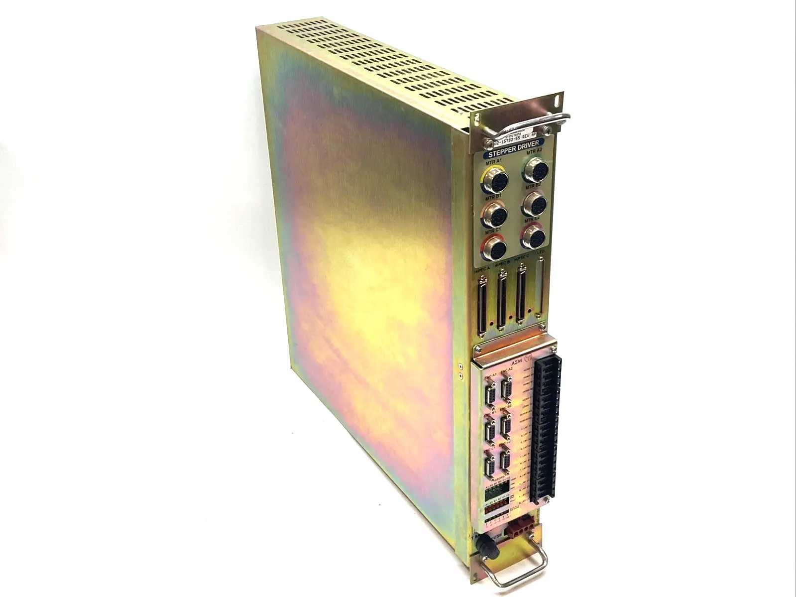 Used ASM Automation Rev A Stepper Driver Unit 85-264VAC 400W 8A Motion Controls Michigan US | Maverick Industrial Sales #1414229