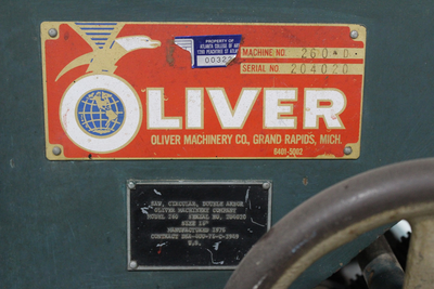 USED OLIVER 260-D