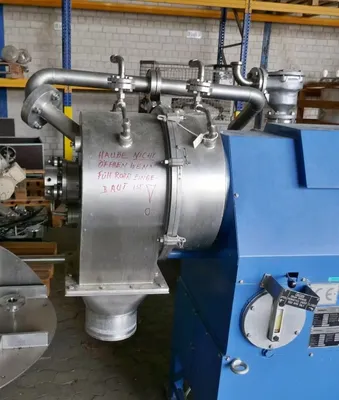 Heinkel HF 300 Inverting Filter centrifuge, 316SS.
