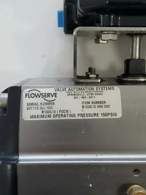 USED Flowserve B100C10.999.000