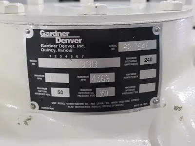 USED GARDNER-DENVER SSFG99B