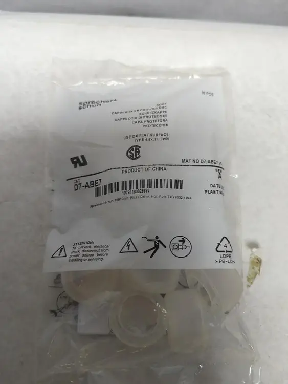 New | in-Stock SPRECHER + SCHUH D7-ABE7 Miscellaneous Equipment (Electrical & Power) Ohio US | Surplus Asset Holdings #1238404