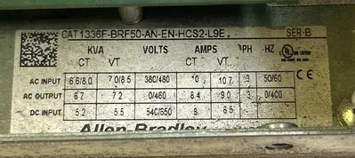 Used ALLEN-BRADLEY 1336F-BRF50-AN-EN-HCS2-L9E Variable Speed Drives Ohio US | Surplus Asset Holdings #1207156