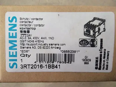 NEW SIEMENS 3RT20161BB41