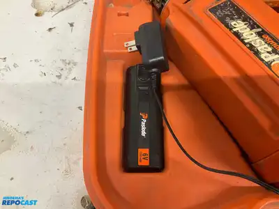 Assorted Powered Tool Lot Including (1) Paslode Framer with Battery, Charger, and Case, (1)...