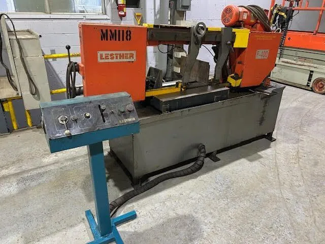 Used LESTHER F-400 Horizontal Band Saws Quebec CA | MACHINERY INC. #789079