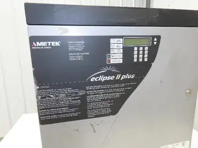 Ametek 1200EC3F Eclipse II Plus Forklift Battery Charger 12/24/36V 1200Ah 480V
