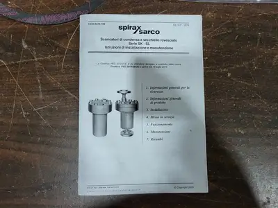 Spare Parts For SKF/SLF70 Inverted Bucket Steam Trap